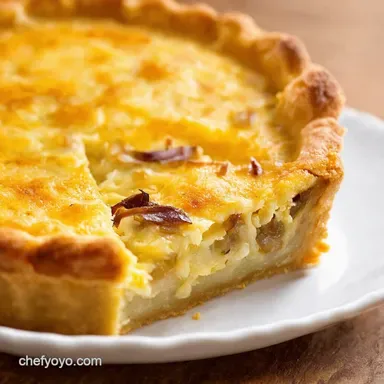 Caramelized Onions Gruyere Make My Easiest Quiche Recipe Recipe Card