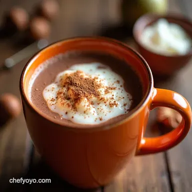 Chai Spiced Hot Chocolate A Hug in a Mug Recipe Recipe Card