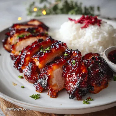 Char Siu Chicken Recipe for 4 Servings