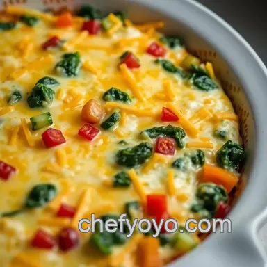 Cheesy Cottage Egg Bake Delight: A Savory Twist on Breakfast Recipe Card