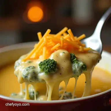 The Ultimate Creamy Broccoli Cheddar Soup Recipe Ready Fast Recipe Card