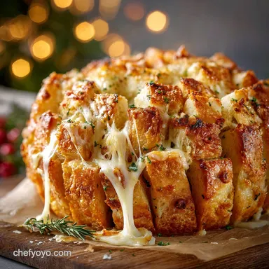 Cheesy Pull Apart Christmas Bread: Ultimate Garlic Showstopper Recipe Card