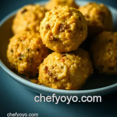 Cheesy Sausage Balls with Bisquick – My Ultimate Easy Party Snack Recipe Card