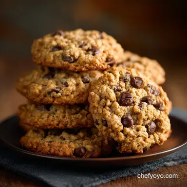 The Ultimate Soft Chewy Oatmeal Chocolate Chip Cookies Recipe Recipe Card