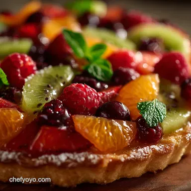 Fruit Pizza Recipe: The Ultimate Chewy Sugar Cookie Crust Masterpiece