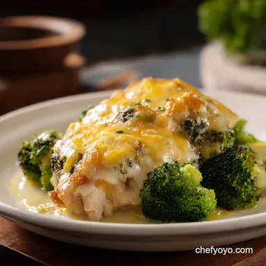 Chicken Broccoli Casserole: Creamy Baked Recipe Card