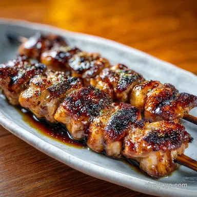 Japanese Chicken Yakitori Recipe for 4