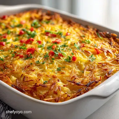 Christmas Breakfast Casserole: Make-Ahead Recipe Recipe Card