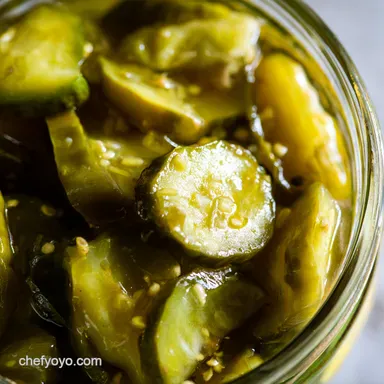 My Family's Bread and Butter Pickle Recipe: Sweet & Tangy! Recipe Card