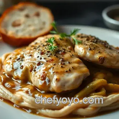 Classic Chicken Marsala Recipe: An Italian Dinner Done Right! Recipe Card