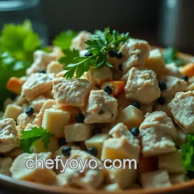 Best Chicken Salad Recipe: A Proper British Twist! Recipe Card