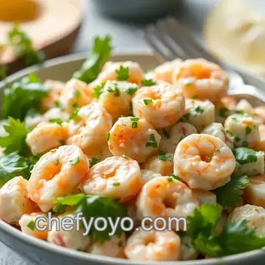 Easy Creamy Shrimp Salad Recipe: My Nan's Secret! Recipe Card