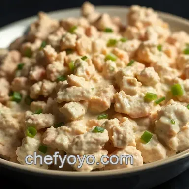 Classic Creamy Tuna Salad Recipe with a Twist: A Family Favourite Recipe Card