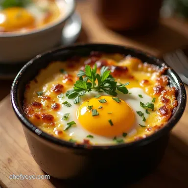 Foolproof Eggs Cocotte Custardy Baked Eggs with Gruy&egrave;re Recipe Card