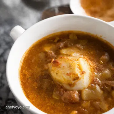 Classic French Onion Soup A Bistro Taste at Home Recipe Card