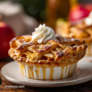Classic Apple Pie Recipe with Crispy Crust for 8 Servings Recipe Card