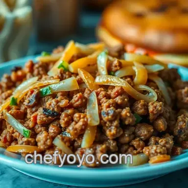 Classic New York Chopped Cheese Recipe &ndash; Easy, Juicy & Full of Flavor
