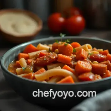 My Family's Classic Pasta Fagioli: A Heartwarming Comfort Dish Recipe Card