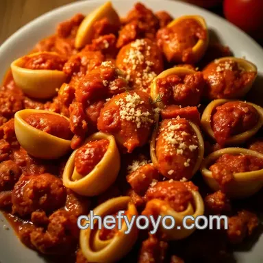 Classic Stuffed Shells Recipe: Grandma's Secret! Recipe Card