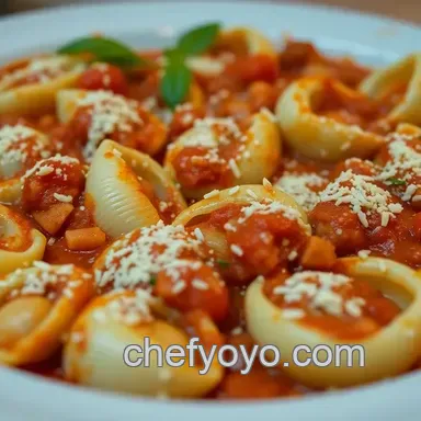 Classic Stuffed Shells Recipe: Grandma's Secret! Recipe Card
