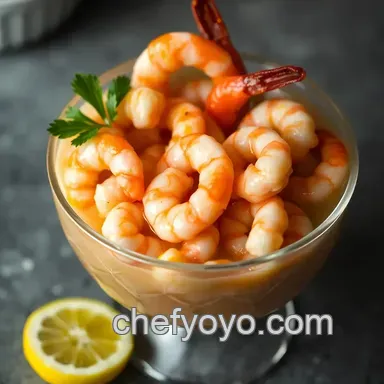 Classic Shrimp Cocktail: A Timeless & Easy Appetizer Recipe Recipe Card