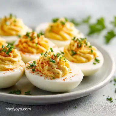 Deviled Eggs Recipe in 32 Minutes for 24 Servings