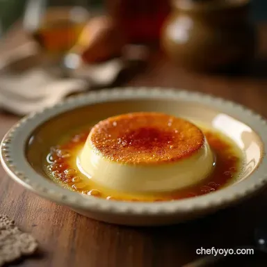 The Quintessential Crack Silky Classic Vanilla Bean Cr&egrave;me Br&ucirc;l&eacute;e Recipe Card