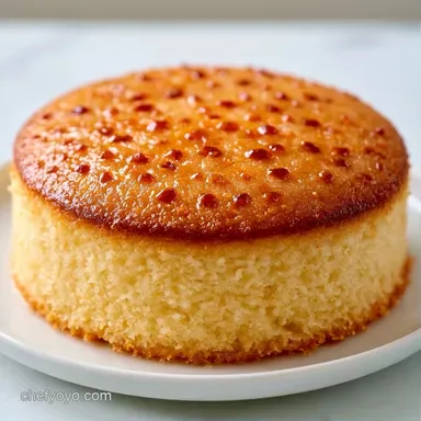 Classic Vanilla Dot Cake for 4 Servings Recipe Card