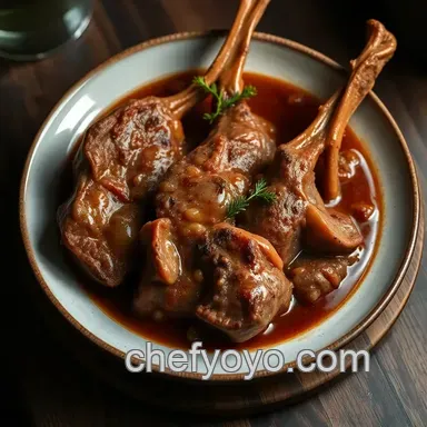 Classic Veal Osso Buco: A Meltingly Tender Delight for Family Gatherings Recipe Card