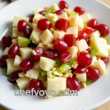 Waldorf Salad Recipe: A Classic with a Tangy Twist! Recipe Card