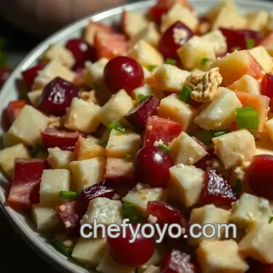 Waldorf Salad Recipe: A Classic with a Tangy Twist! Recipe Card