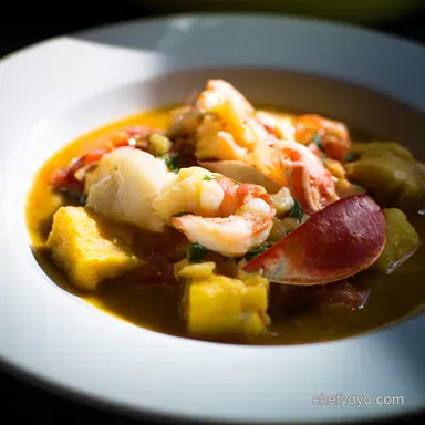 Cornish Seafood Stew Recipe A Taste of the Coast Recipe Card