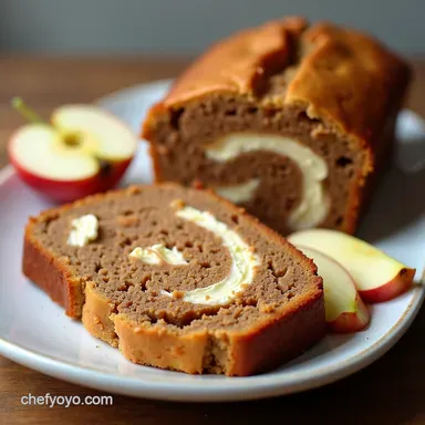 The Vicars Cottage Cheese Apple Loaf Cozy Fall Recipes