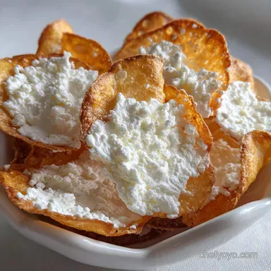 Cottage Cheese Chips: Crispy Baked Recipe Card