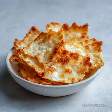 Crispy Cottage Cheese Chips in 25 Minutes