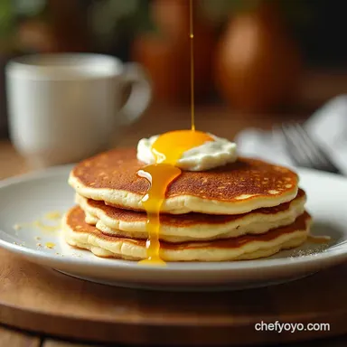 Cloud Nine Cottage Cheese Pancakes HighProtein Breakfast Recipes Recipe Card