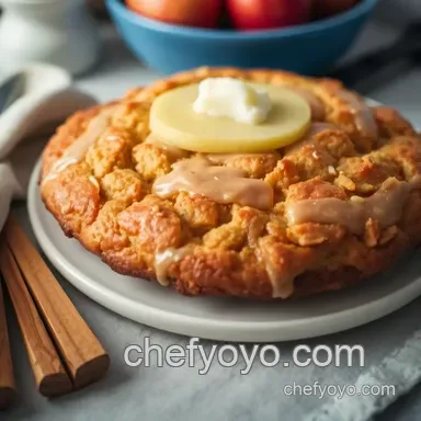 How to Make My Grandmother's Country Apple Fritter Bread Recipe Card