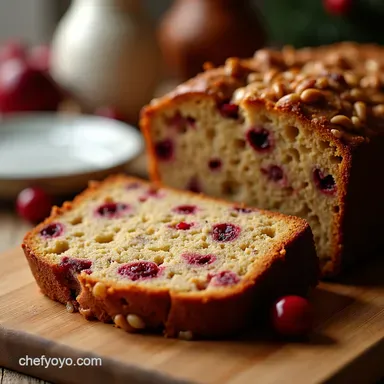 This Festive Cranberry Nut Bread My GoTo Bliss Loaf Recipe Card
