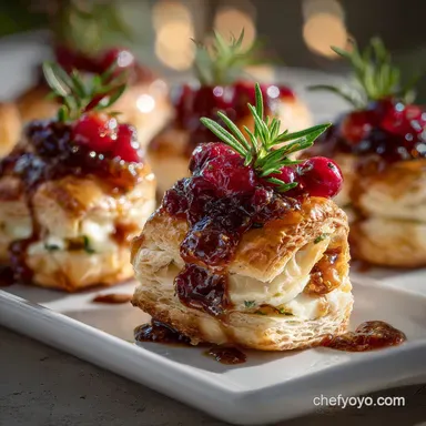 Cranberry and Brie Appetizer in 20 Minutes Recipe Card