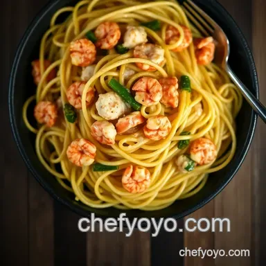How to Make the Best Crawfish Fettuccine Recipe: A Creamy Delight Recipe Card