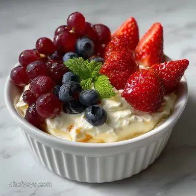 Cream Cheese Fruit Dip: Velvety & Bright Recipe Card