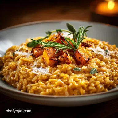 Butternut Squash Risotto: The Ultra-Creamy, Roasted Autumn Recipe. Recipe Card