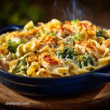 Chicken and Broccoli Noodle Casserole: Cheesy, Creamy, No-Cans Recipe