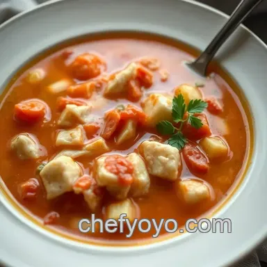 Cozy Chicken Parmesan Soup: Your New Go-To Comfort Food Recipe Card