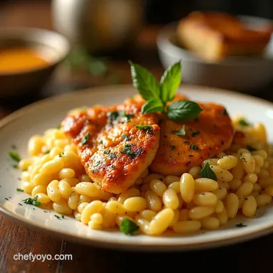 The Best Creamy Chicken Risotto Recipe Foolproof Velvety Recipe Card