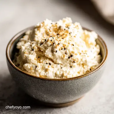 Everything Bagel Cottage Cheese Dip Ready in 10 Recipe Card