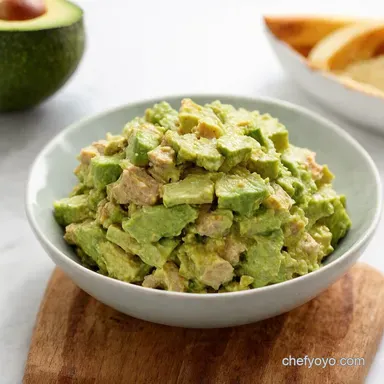 Creamy This Avocado Tuna Salad is MayoFree Delicious Recipe Card