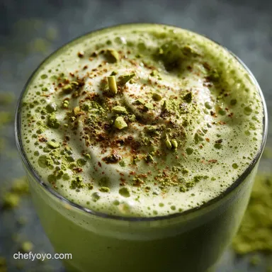 Green tea smoothie: Velvety Creamy Matcha Recipe in 5 Minutes Recipe Card