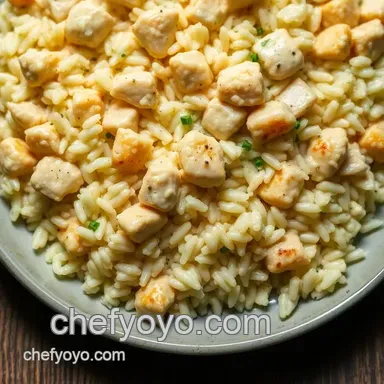 Creamy Chicken and Rice Casserole: Comfort Food Bliss! Recipe Card