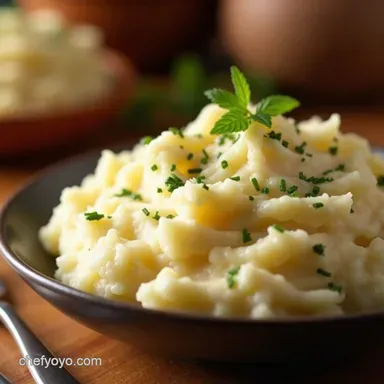Cloud Nine Creamy Homemade Mashed Potatoes Recipe Recipe Card